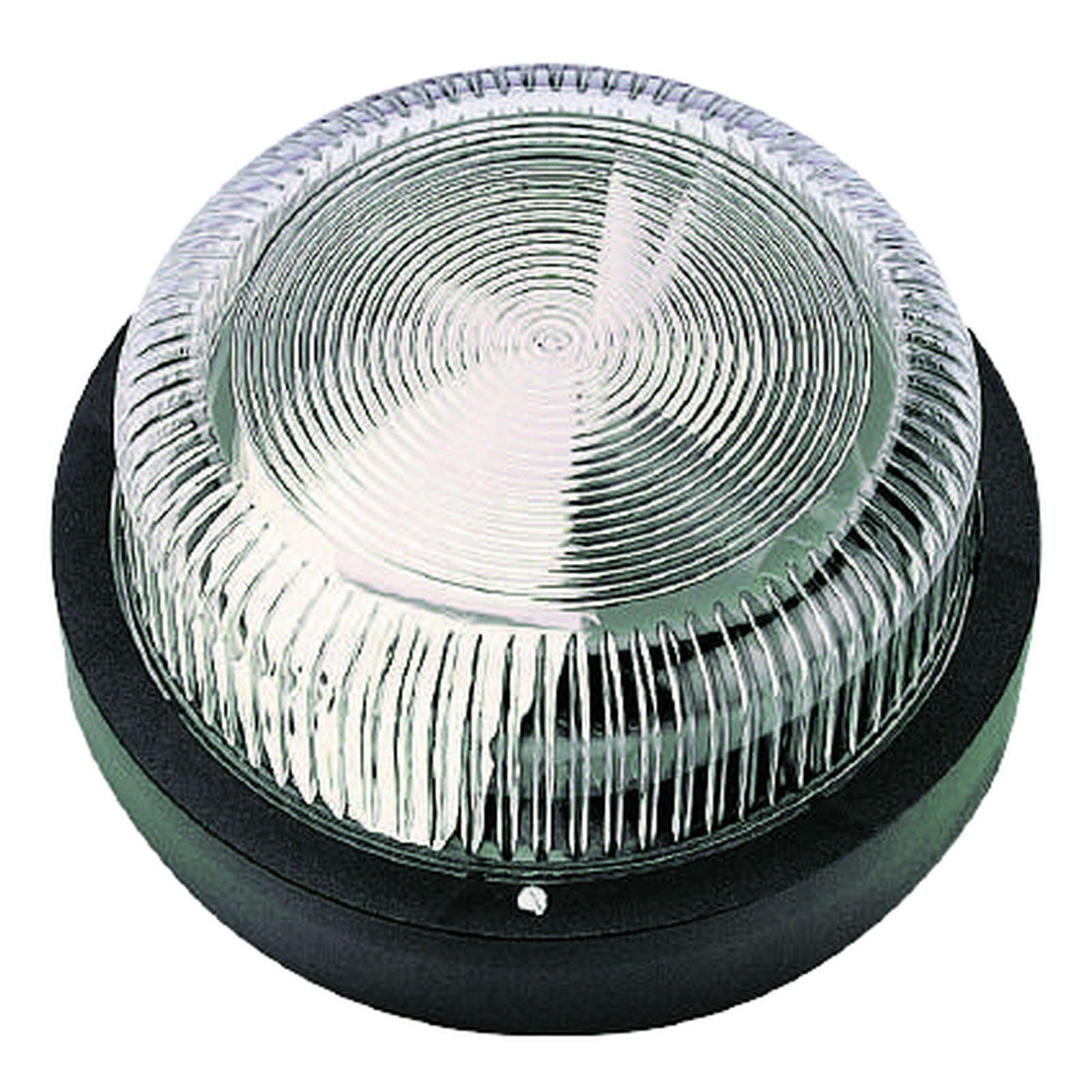 Aplique redondo estanco E27, IP44, negro Fenoplástica - Ref. 7210N - referencia 7210N