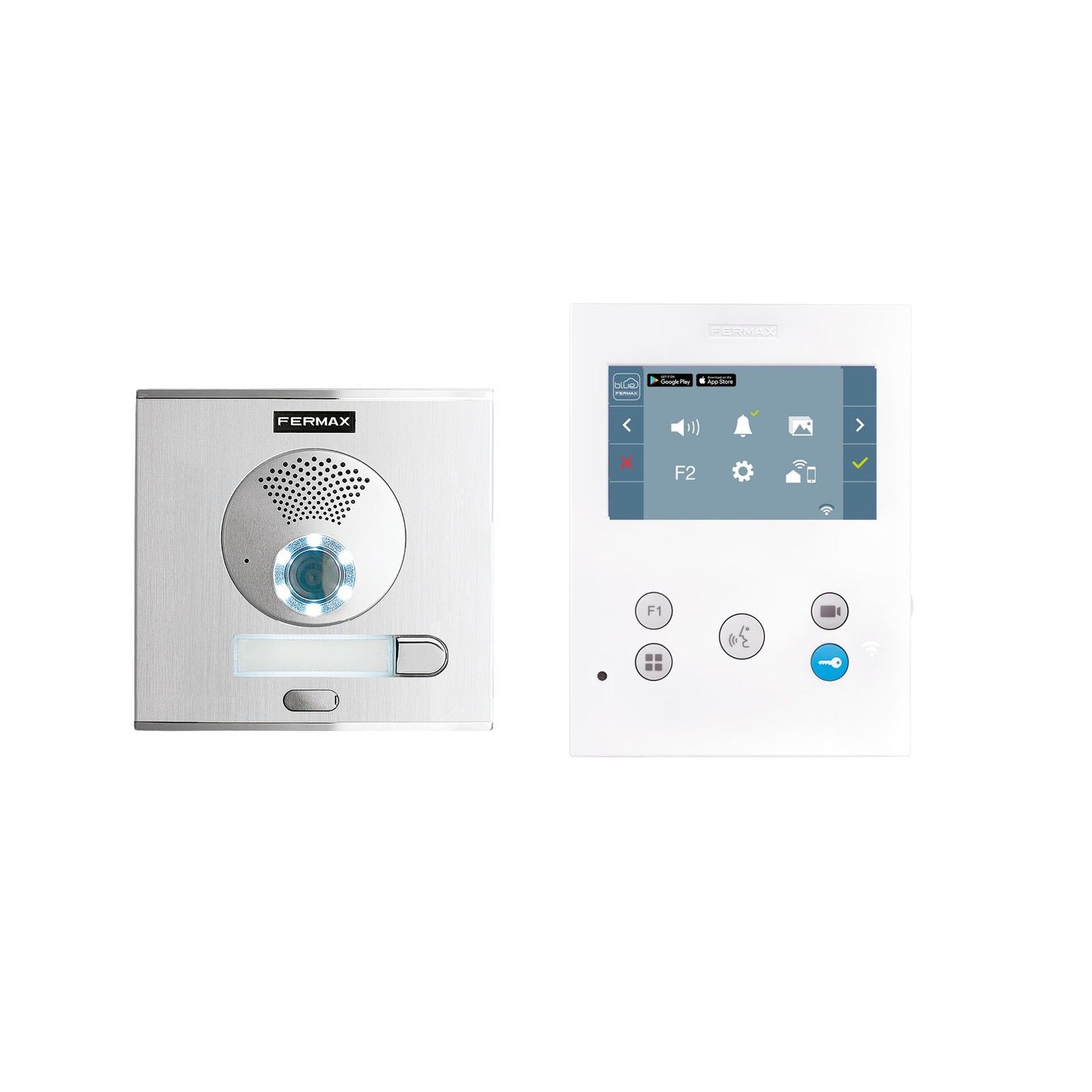 Kit de videoportero Fermax City VEO-XS Wi-Fi DUOX Plus para 1 vivienda – Ref. 94511 - referencia 94511