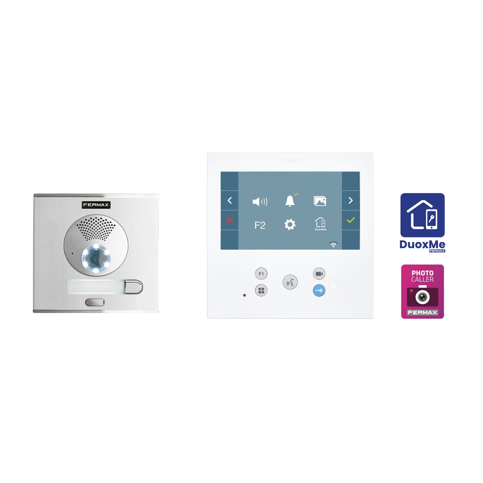 Kit de videoportero Fermax City VEO-XL Wi-Fi DUOX Plus para 1 vivienda – Ref. 9471 - referencia 9471