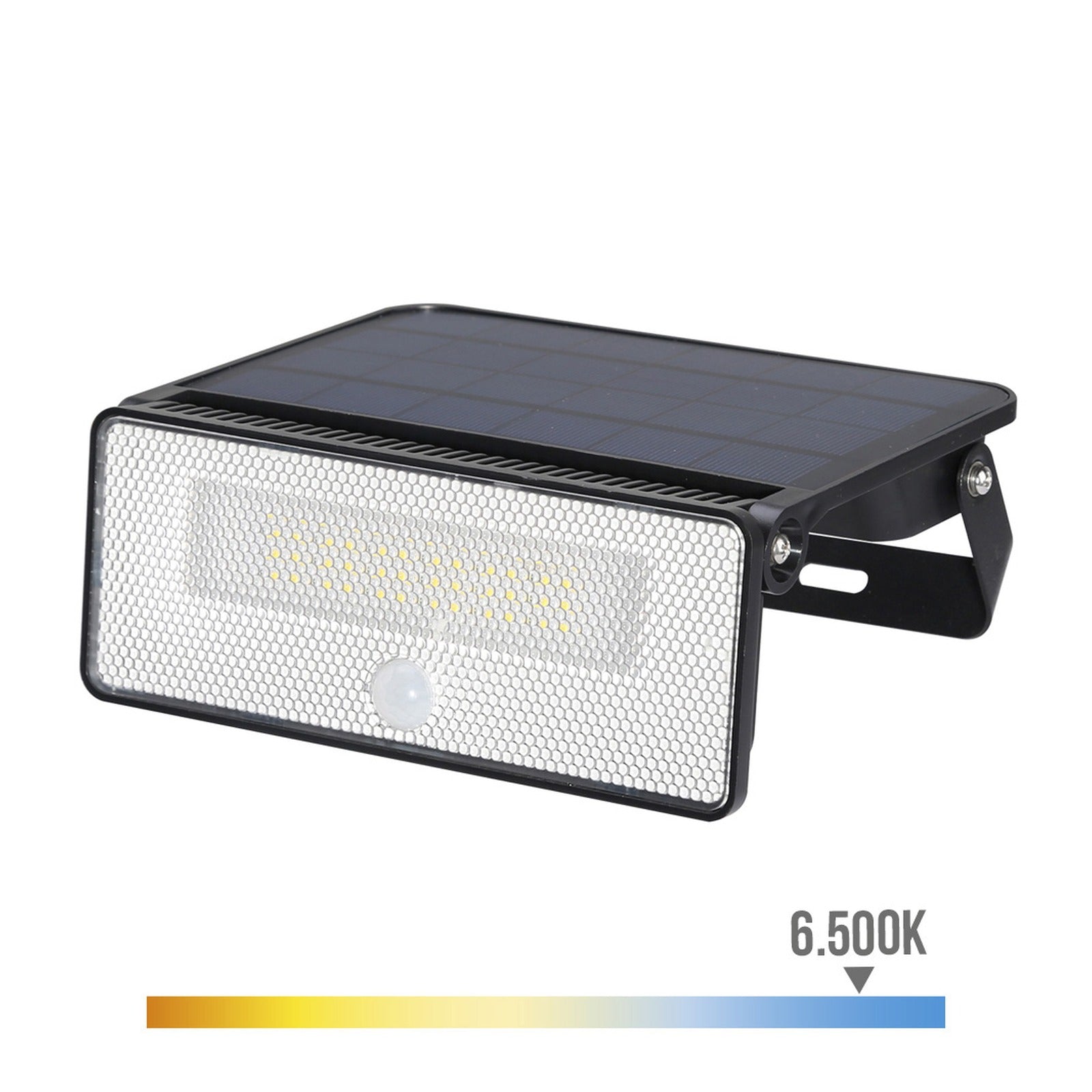 Aplique solar LED EDM de 12 W, 1.600 lm, 6.500 K, sensor, IP54 – Ref. 31821 - referencia 31821