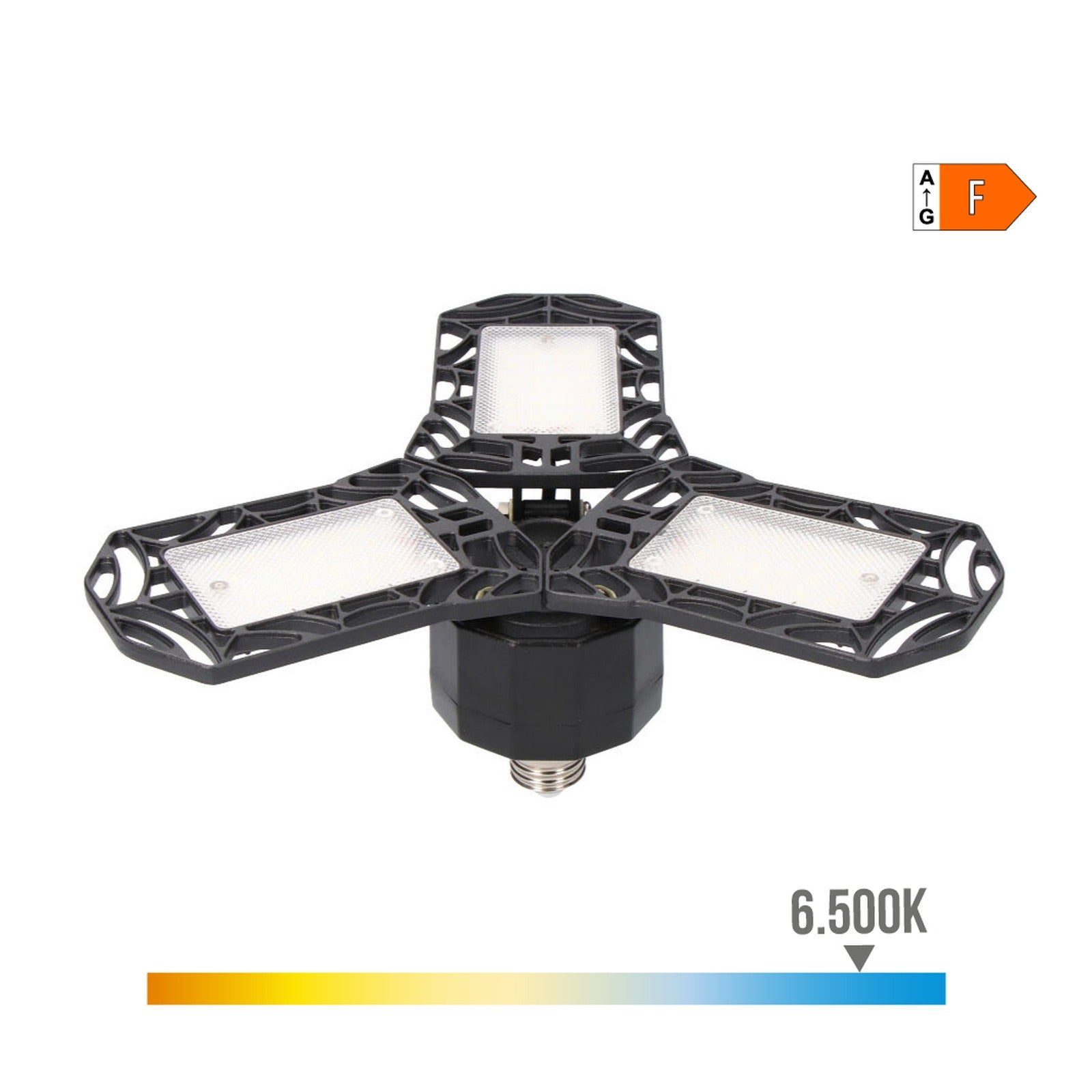 Bombilla LED plegable EDM Leaf E27 de 60 W, 6.400 lm, 6.500 K – Ref. 35447 - referencia 35447