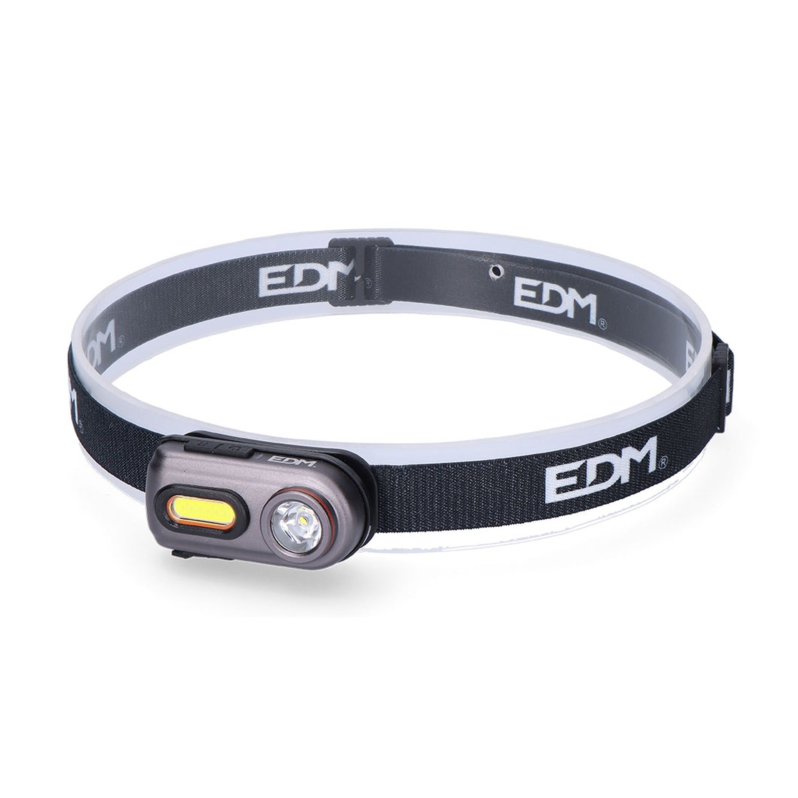 Linterna frontal recargable EDM, 2 LED, 5 W, 400 lm – Ref. 36416 - referencia 36416