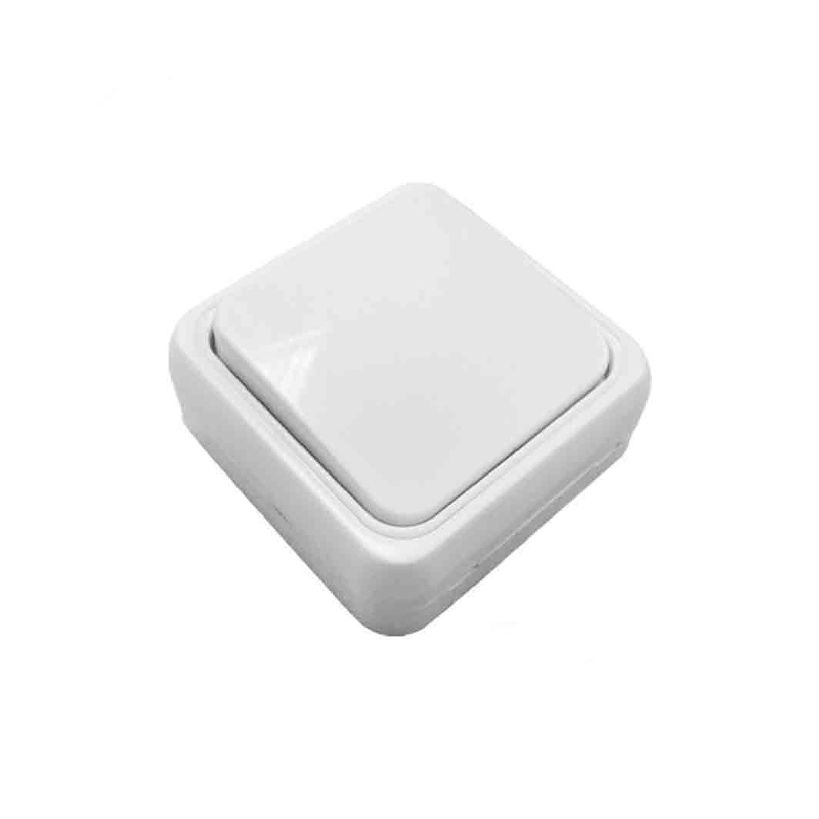 Conmutador de superficie EDM Onsen, blanco – Ref. 43161 - referencia 43161