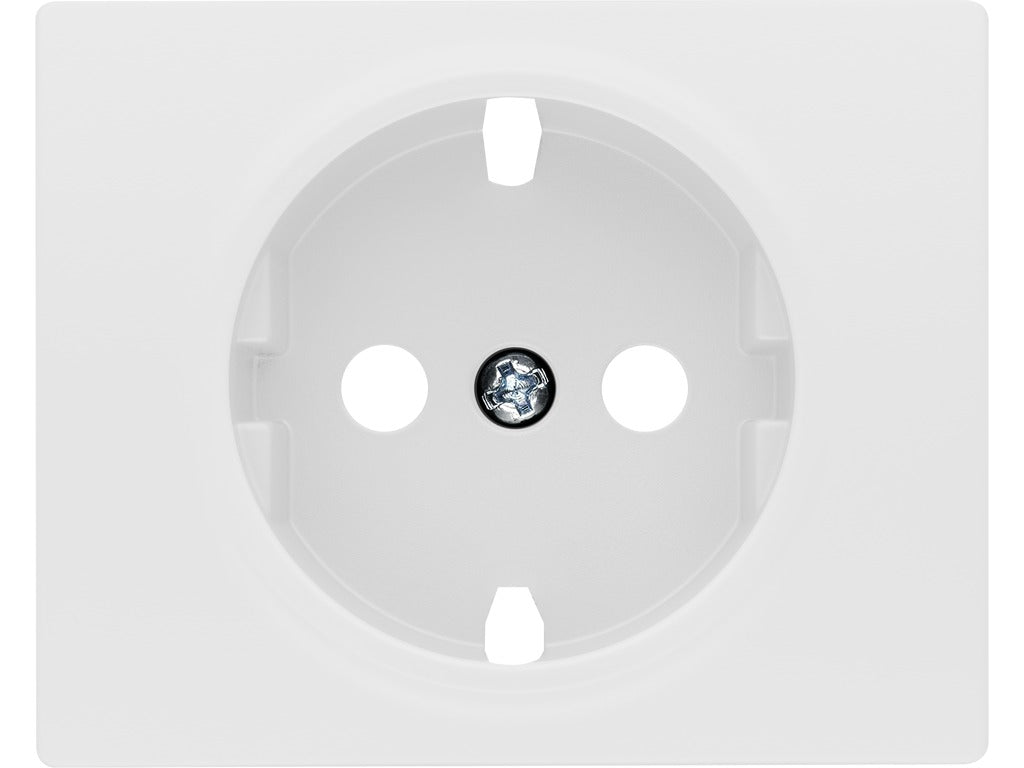 Tapa para base de enchufe con protección de seguridad blanco perla mabe BJC Mega – Ref. 22724-BP - referencia 22724-BP