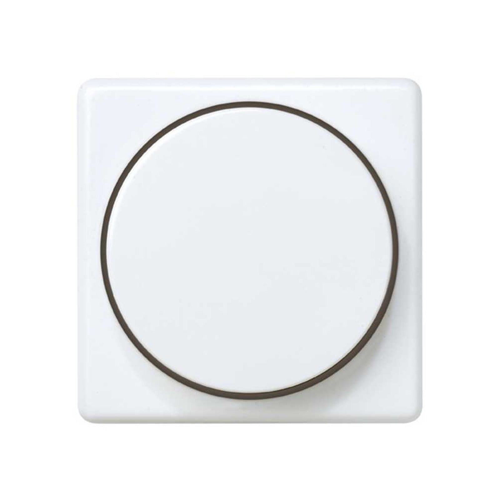 Placa para mecanismos electrónicos giratorios blanca Simon 27 Play - referencia 27054-35