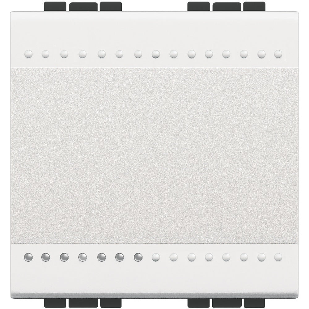 Interruptor iluminable BTicino Livinglight 1P, 16 A, 250 V, 2 módulos, blanco – Ref. N4001M2A - referencia N4001M2A