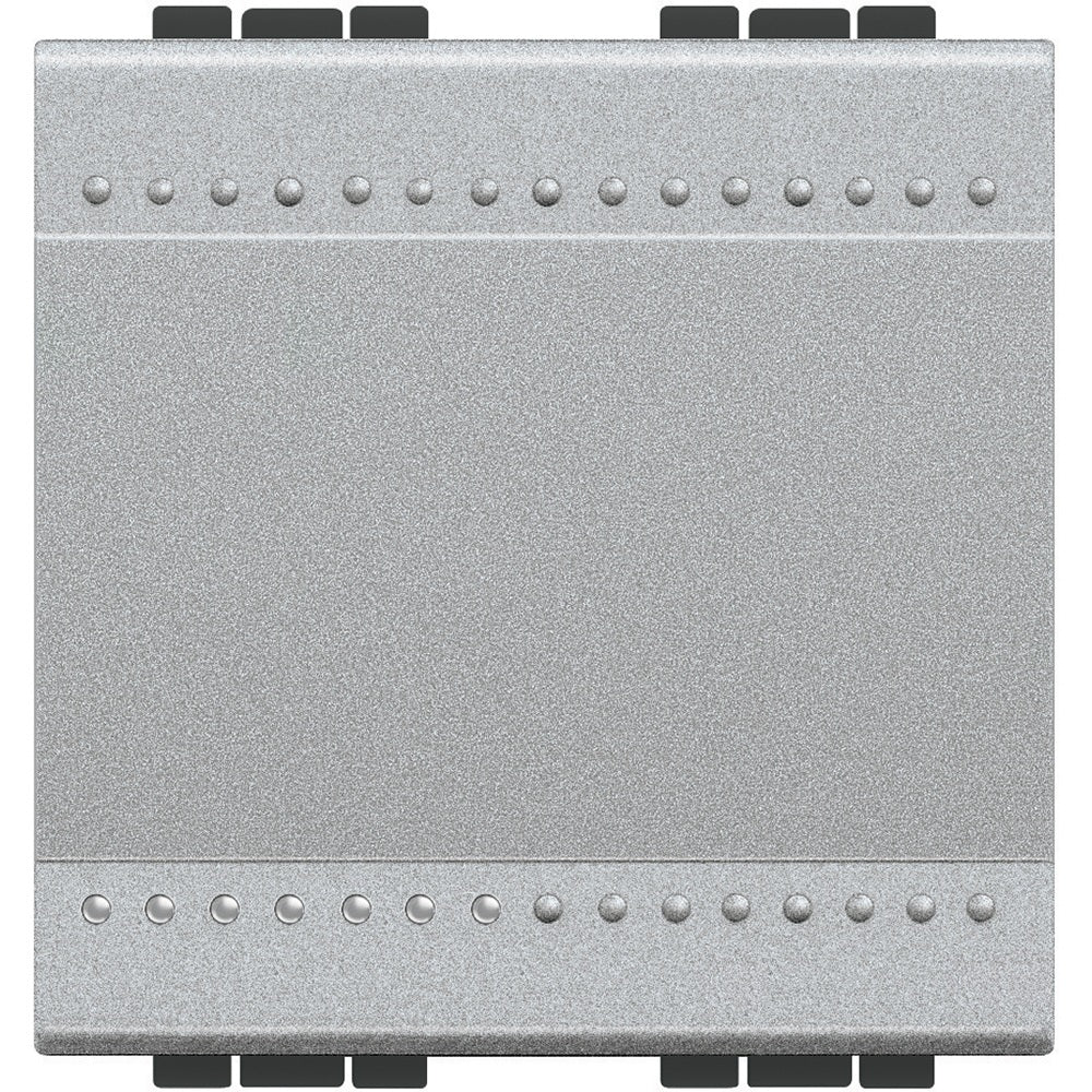 Pulsador iluminable BTicino Livinglight 1P, 10 A, 250 V, 2 módulos, Tech – Ref. NT4005M2A - referencia NT4005M2A