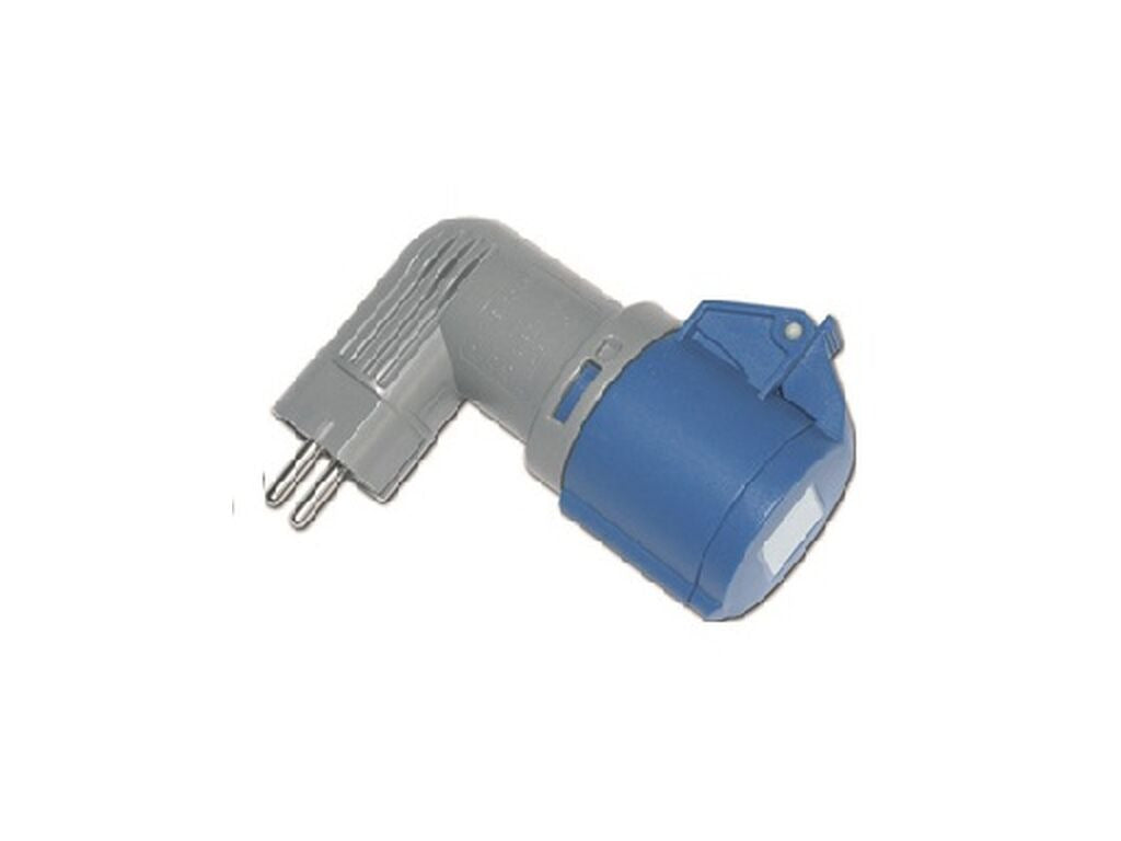 Adaptador IP20 clavija domestica-base cetact BJC Cetact – Ref. I-2303 - referencia I-2303