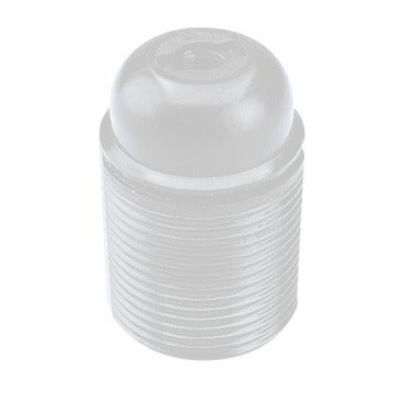 Portalámparas E27 roscado Fenoplastica 6003 blanco – Ref. 6003B - referencia 6003B