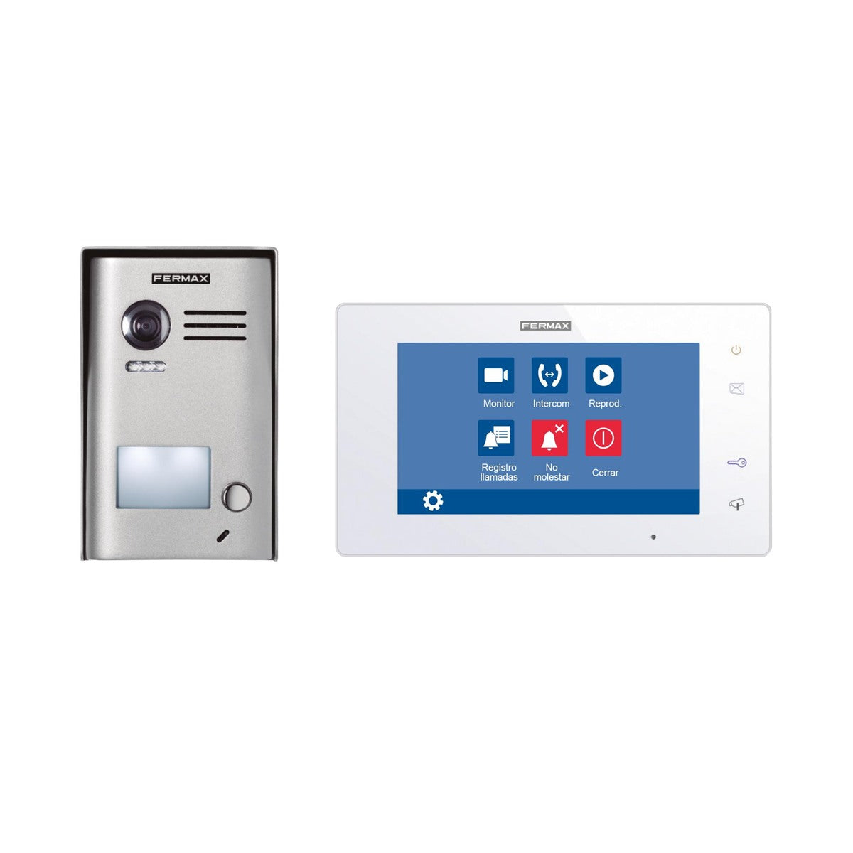 Kit de videoportero Fermax WAY con monitor de 7 pulgadas, 1 línea – Ref. 1401 - referencia 1401
