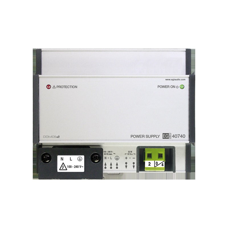 Fuente de alimentación conmutada multitensión 15 Vdc 52 W EGI - Ref. 40740 - referencia 40740