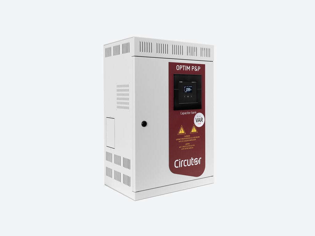 Batería automática de condensadores Circutor OPTIM 3 P&P-52,5-440 CIRCUTOR OPTIM 3 P&P – Ref. R3L170 - referencia R3L170