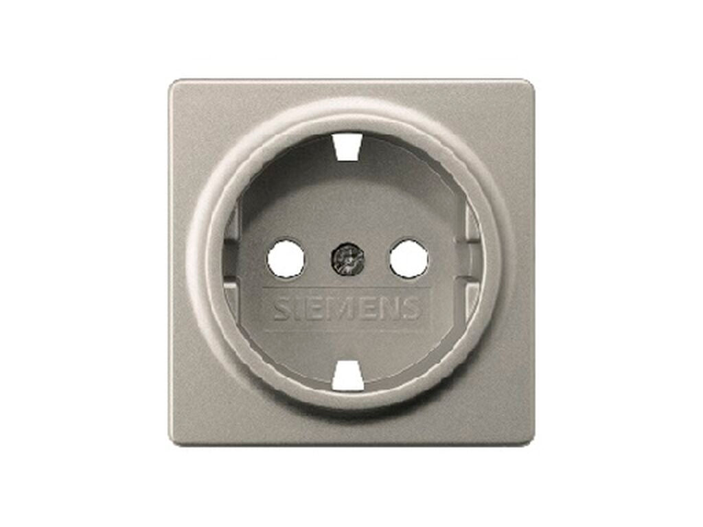 Tapa para base Schuko BJC Miro aluminio metalizado â€“ Ref. 5UH10724AM - referencia 5UH10724AM
