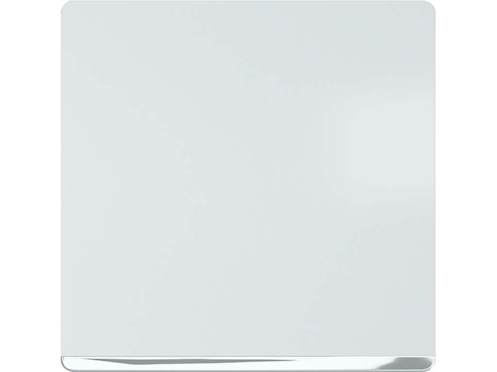 Tecla simple BJC Miro blanco polar con embellecedor cromado â€“ Ref. 5TG62705CW00 - referencia 5TG62705CW00