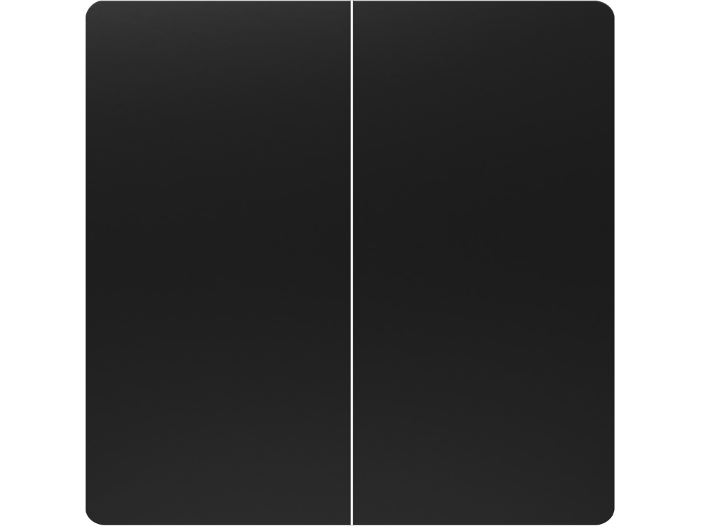 Tecla doble BJC Miro negro mate - referencia 5TG62701SB00