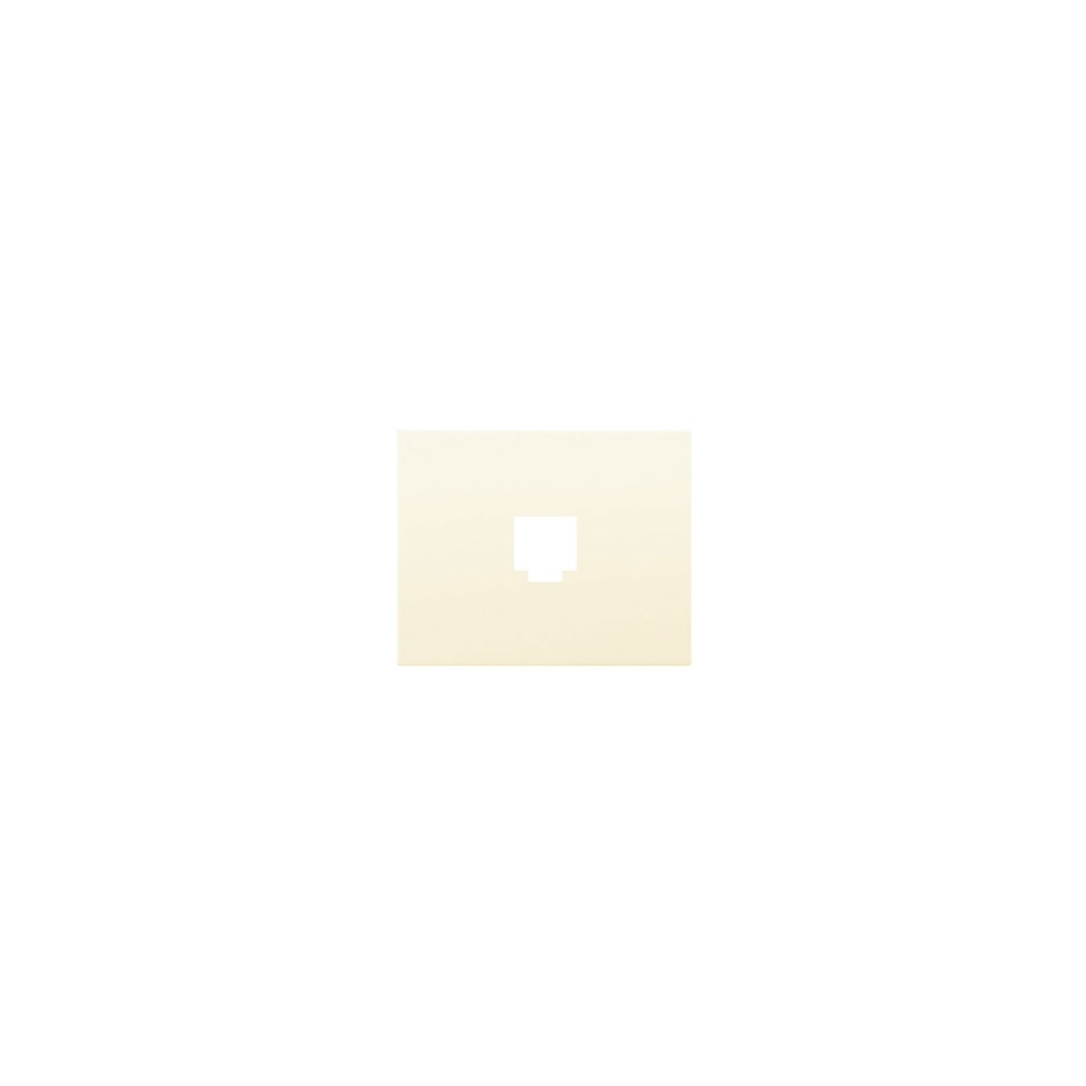 Tapa BJC Iris para toma RJ11 beige – Ref. 18882-A - referencia 18882-A