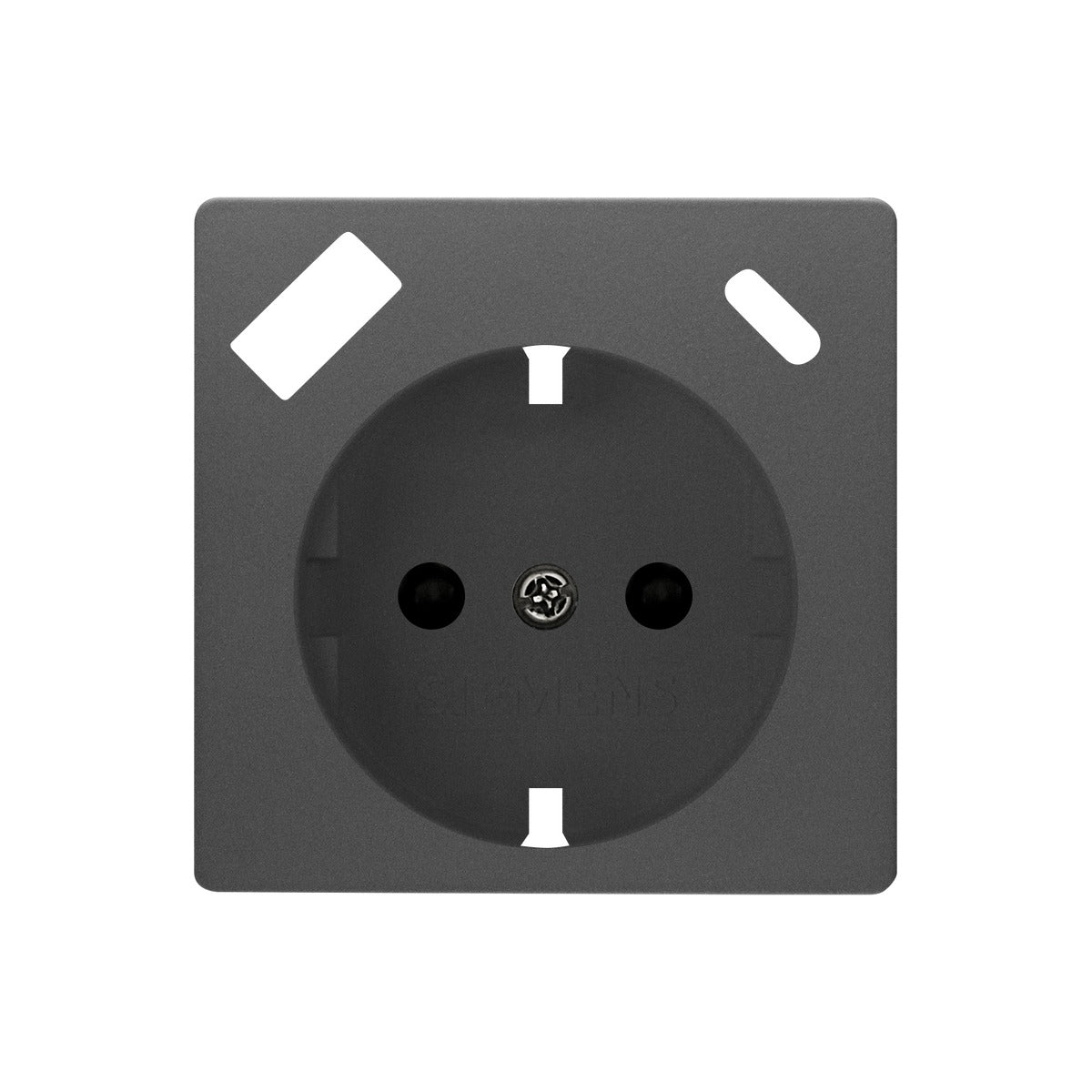 Tapa Schuko USB A+C BJC Miro carbono metalizado – Ref. 5UH10725CM10 - referencia 5UH10725CM10