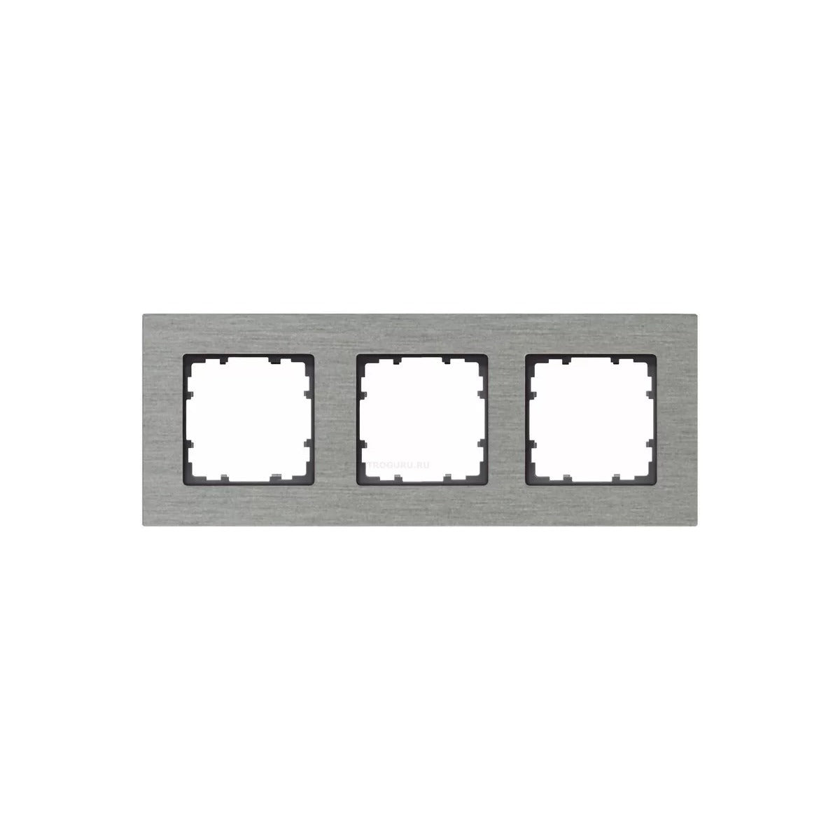Marco triple de aluminio natural BJC Siemens Delta Miro – Ref. 5TG11230 - referencia 5TG11230
