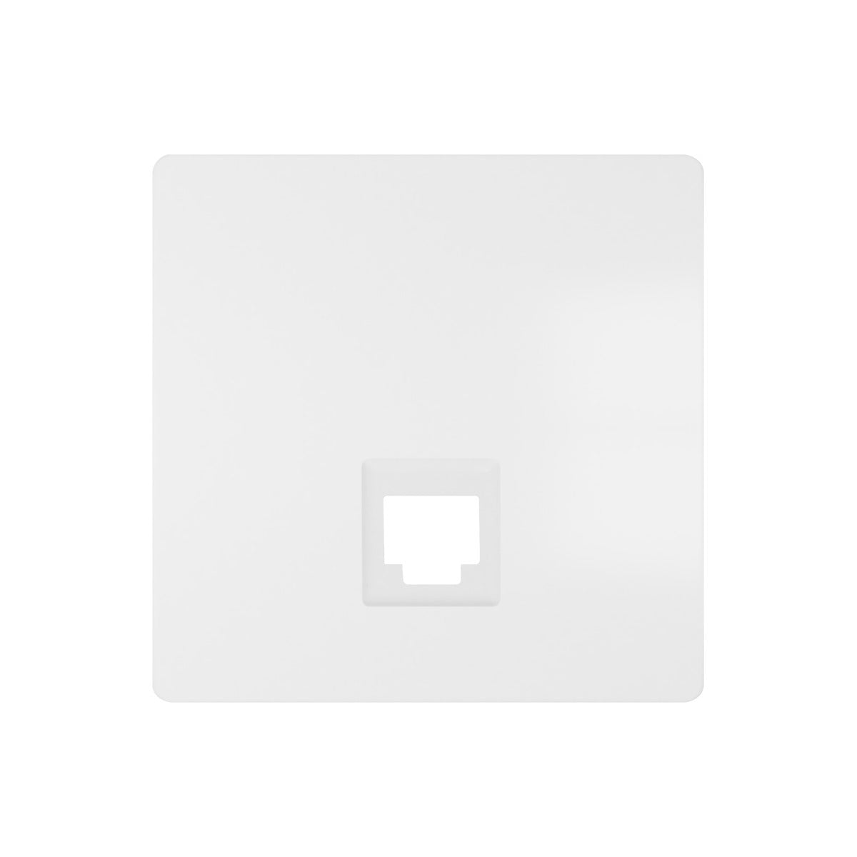 Tapa para un conector RJ45 BJC Miro blanco mate – Ref. 5TG20782SW01 - referencia 5TG20782SW01