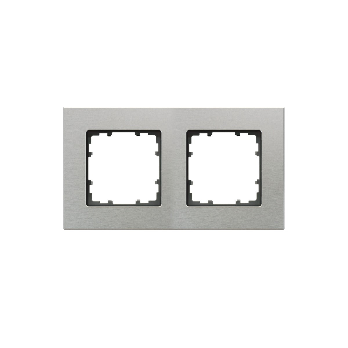 Marco doble de aluminio natural BJC Siemens Delta Miro – Ref. 5TG11220 - referencia 5TG11220