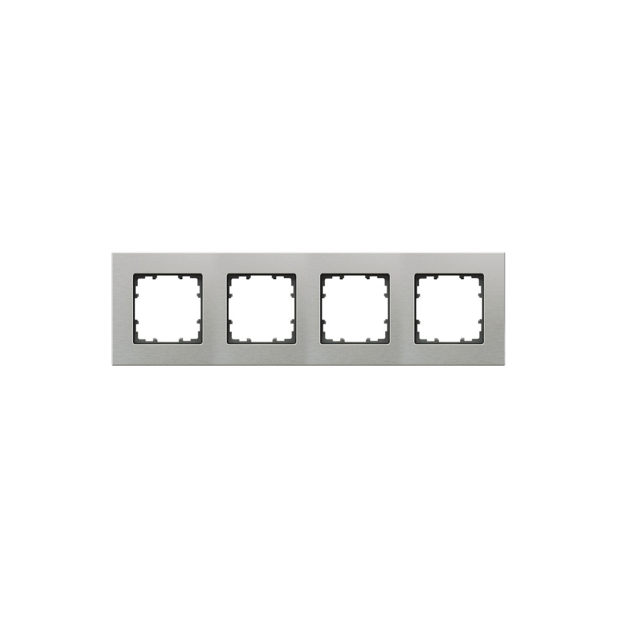 Marco cuádruple de aluminio natural BJC Siemens Delta Miro – Ref. 5TG11240 - referencia 5TG11240
