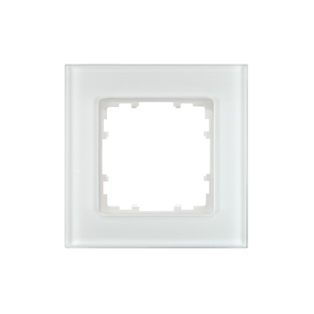 Marco de cristal BJC Siemens Delta Miro de 1 elemento blanco – Ref. 5TG12011 - referencia 5TG12011