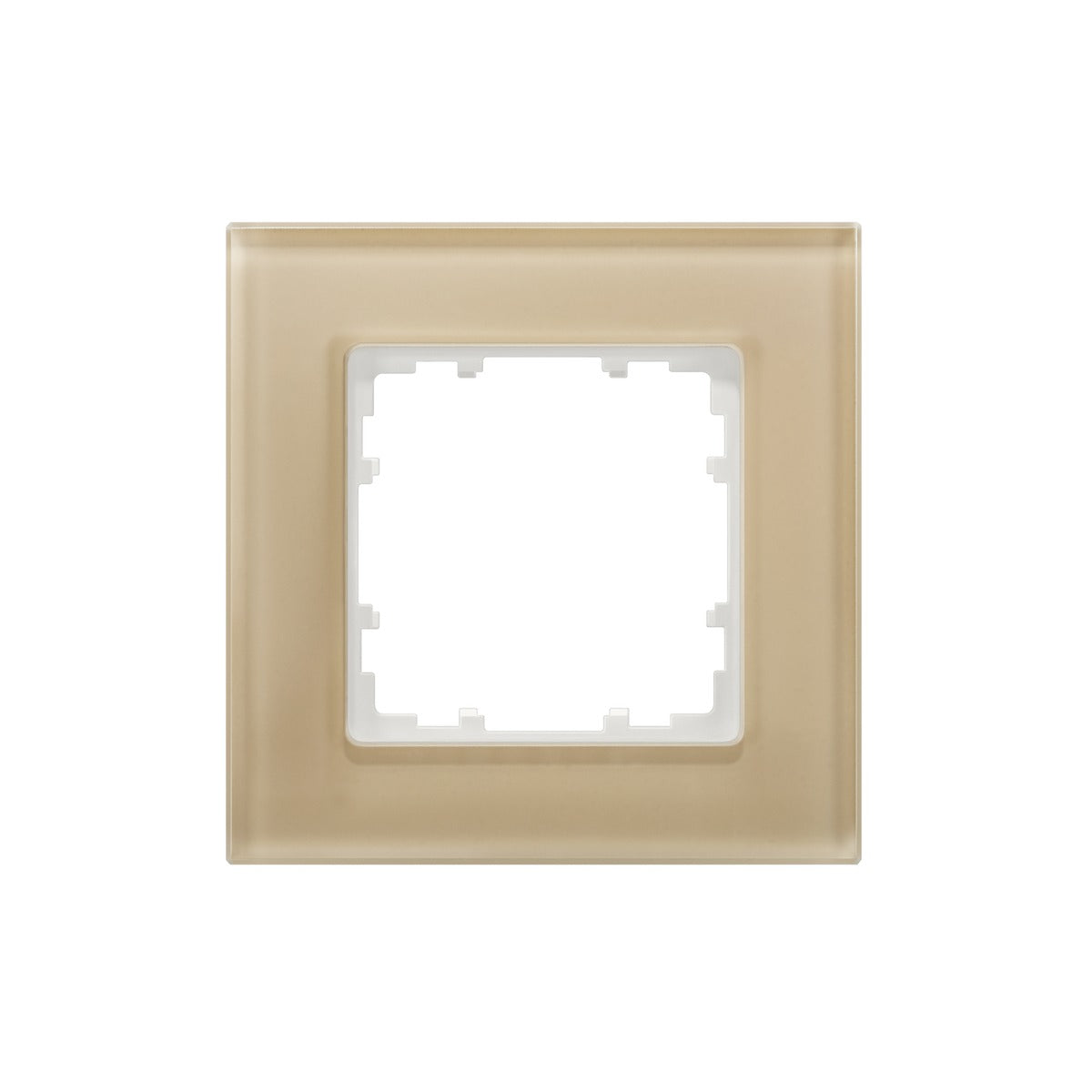 Marco de cristal BJC Siemens Delta Miro de 1 elemento arena – Ref. 5TG12014 - referencia 5TG12014