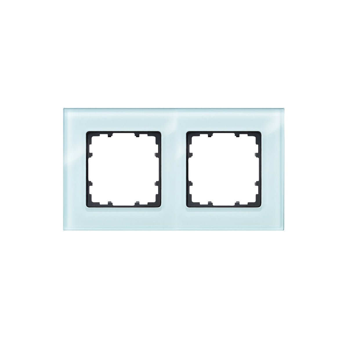 Marco doble de cristal BJC Siemens Delta Miro verde glassé – Ref. 5TG1202 - referencia 5TG1202