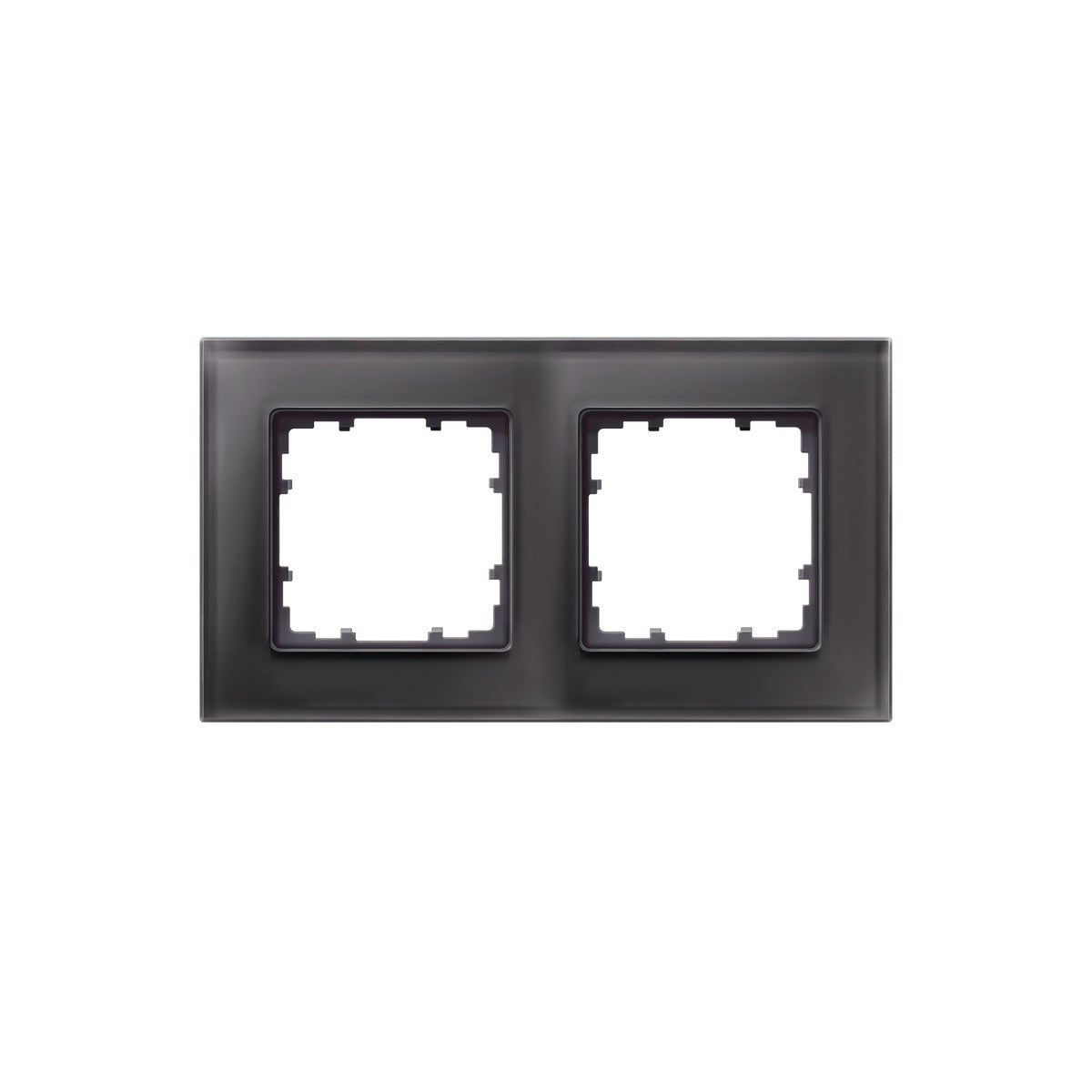 Marco doble de cristal BJC Siemens Delta Miro negro – Ref. 5TG12022 - referencia 5TG12022