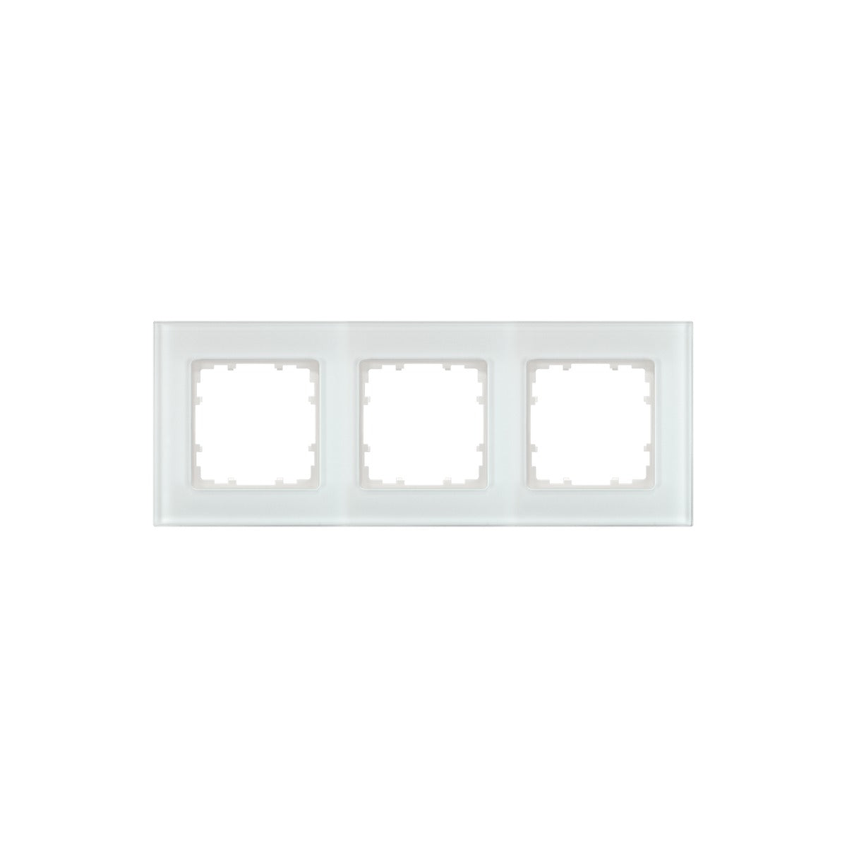 Marco triple de cristal BJC Siemens Delta Miro blanco – Ref. 5TG12031 - referencia 5TG12031