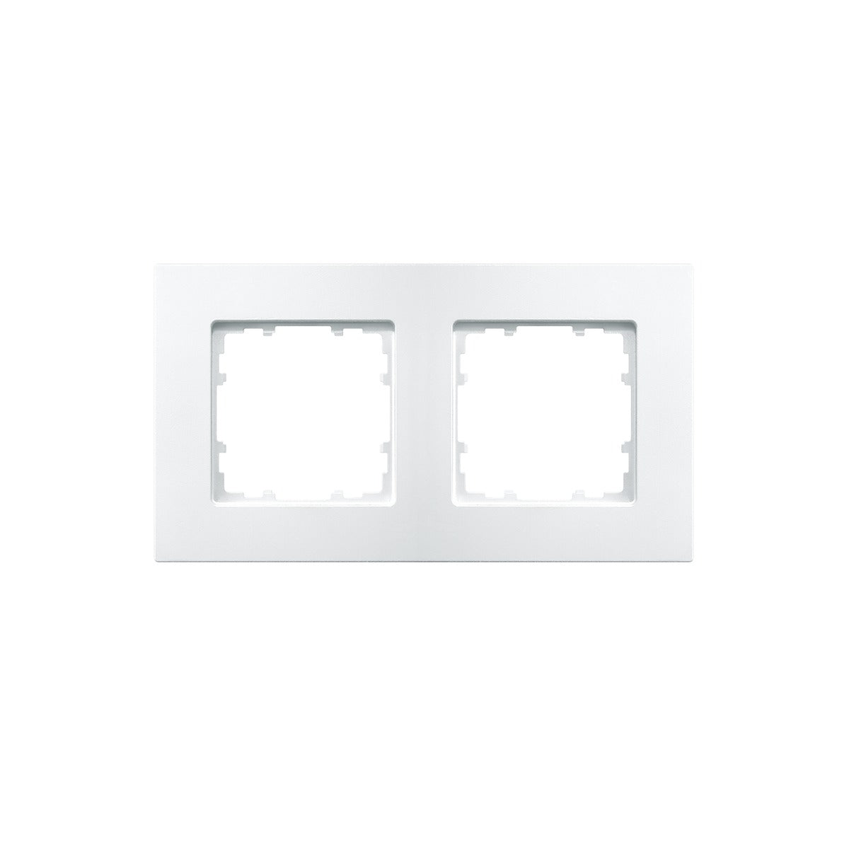 Marco doble BJC Siemens Delta Miro blanco polar – Ref. 5TG11120WH - referencia 5TG11120WH