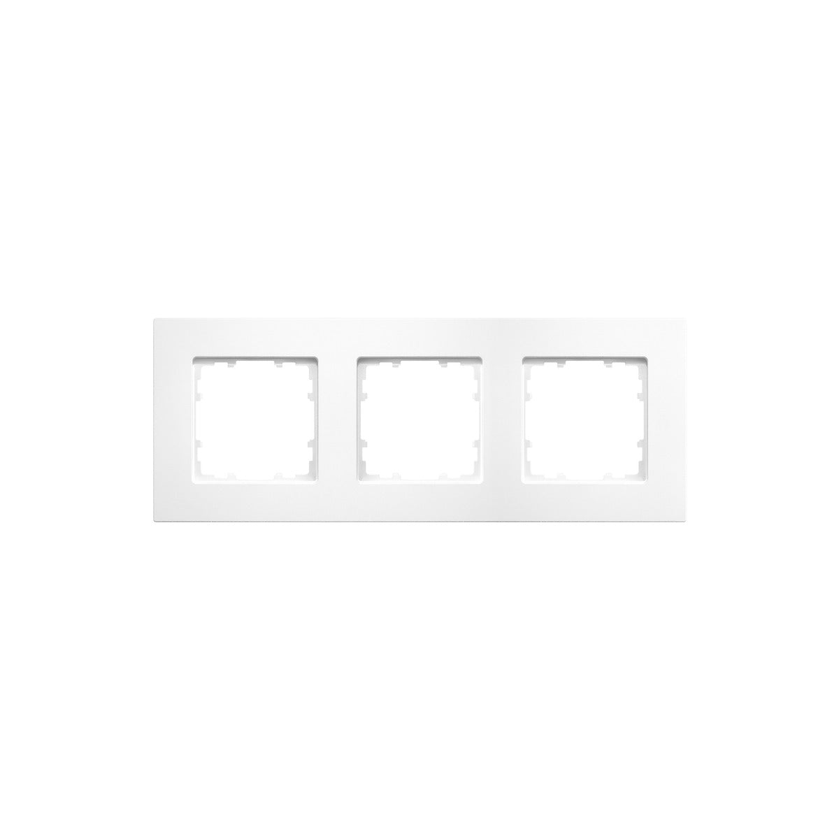 Marco triple BJC Siemens Delta Miro blanco mate – Ref. 5TG11130SW - referencia 5TG11130SW