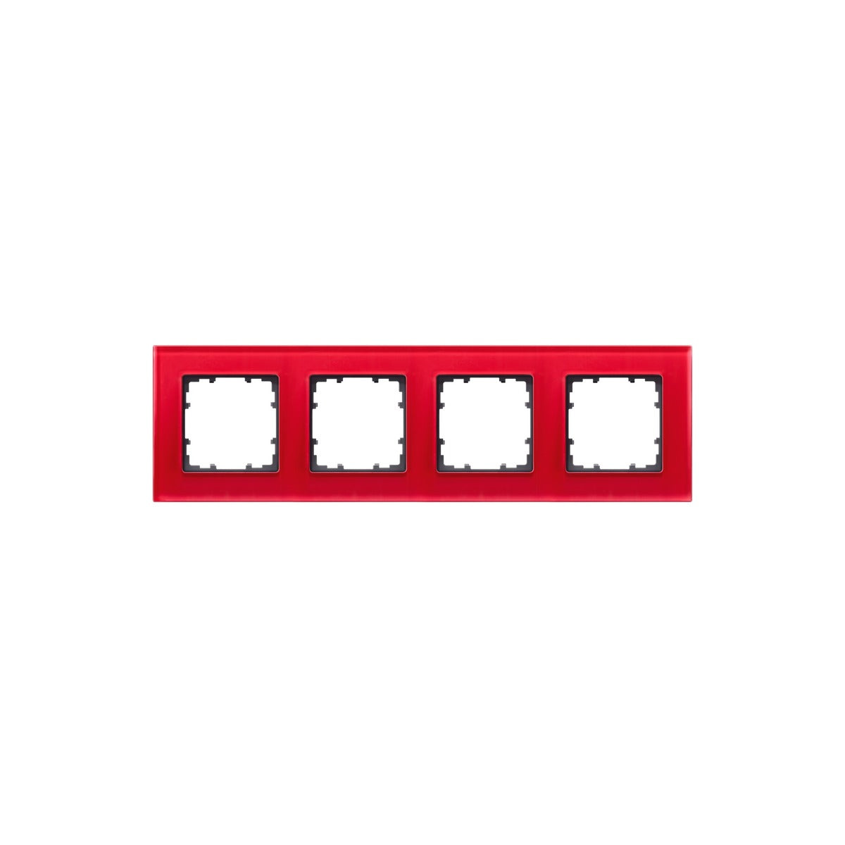 Marco cuádruple de cristal BJC Siemens Delta Miro rojo oriental – Ref. 5TG12043 - referencia 5TG12043