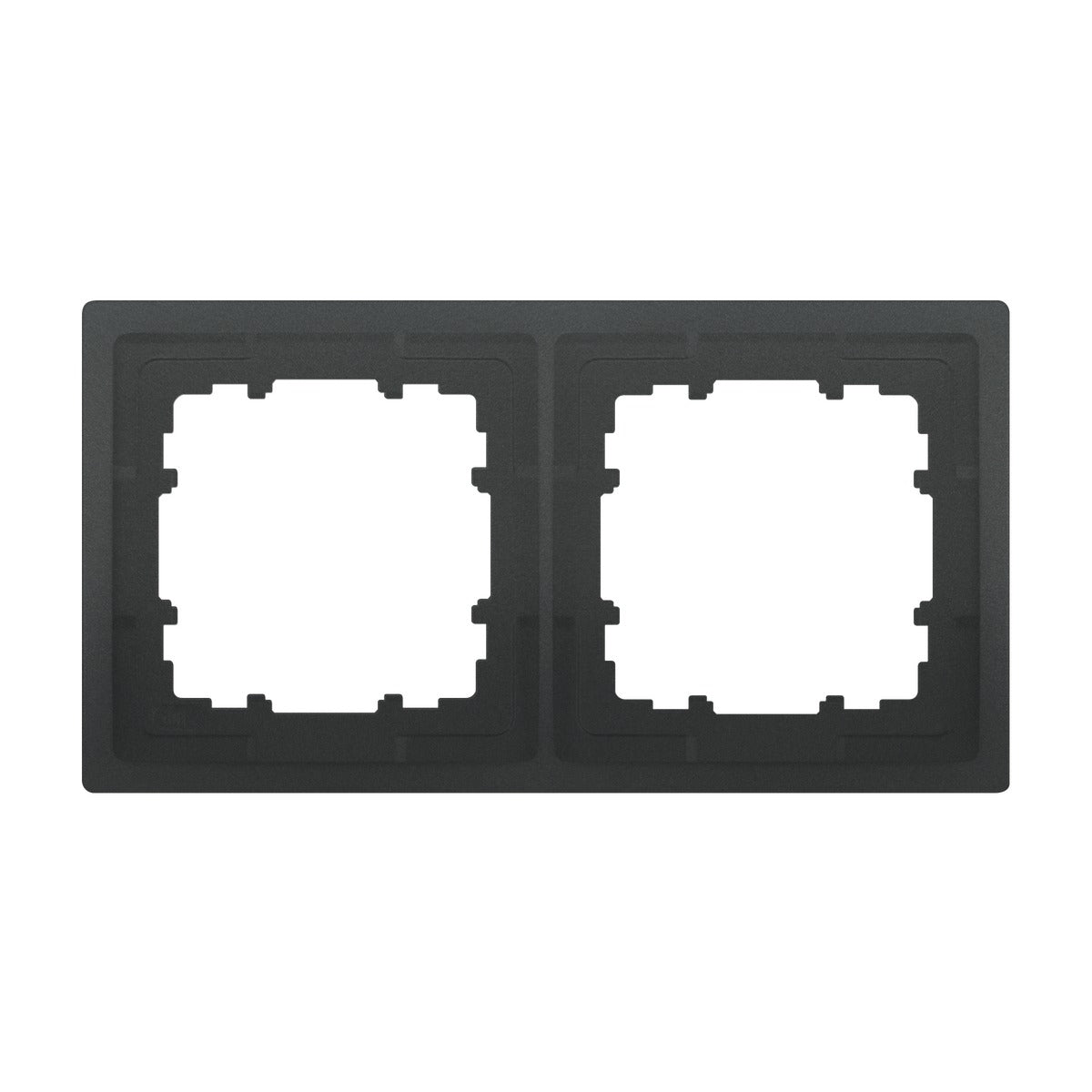 Marco doble BJC Siemens Delta Style antracita cosso – Ref. 5TG13220AC - referencia 5TG13220AC