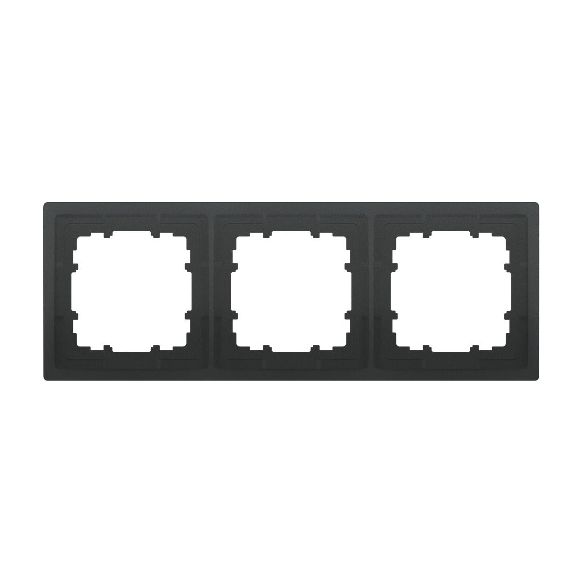 Marco triple BJC Siemens Delta Style antracita cosso – Ref. 5TG13230AC - referencia 5TG13230AC