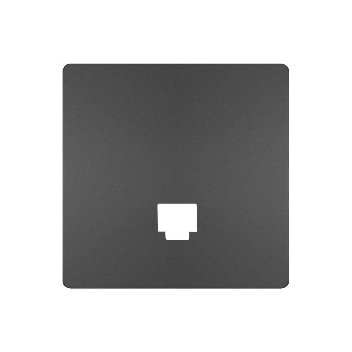 Tapa para 1 conector RJ45 BJC Siemens Delta Style antracita cosso – Ref. 5TG22782AC01 - referencia 5TG22782AC01