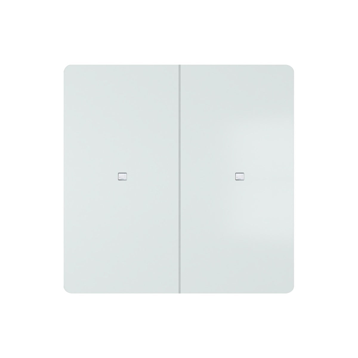 Tecla doble BJC Siemens Delta Miro con difusor, blanco polar – Ref. 5TG62701WH01 - referencia 5TG62701WH01