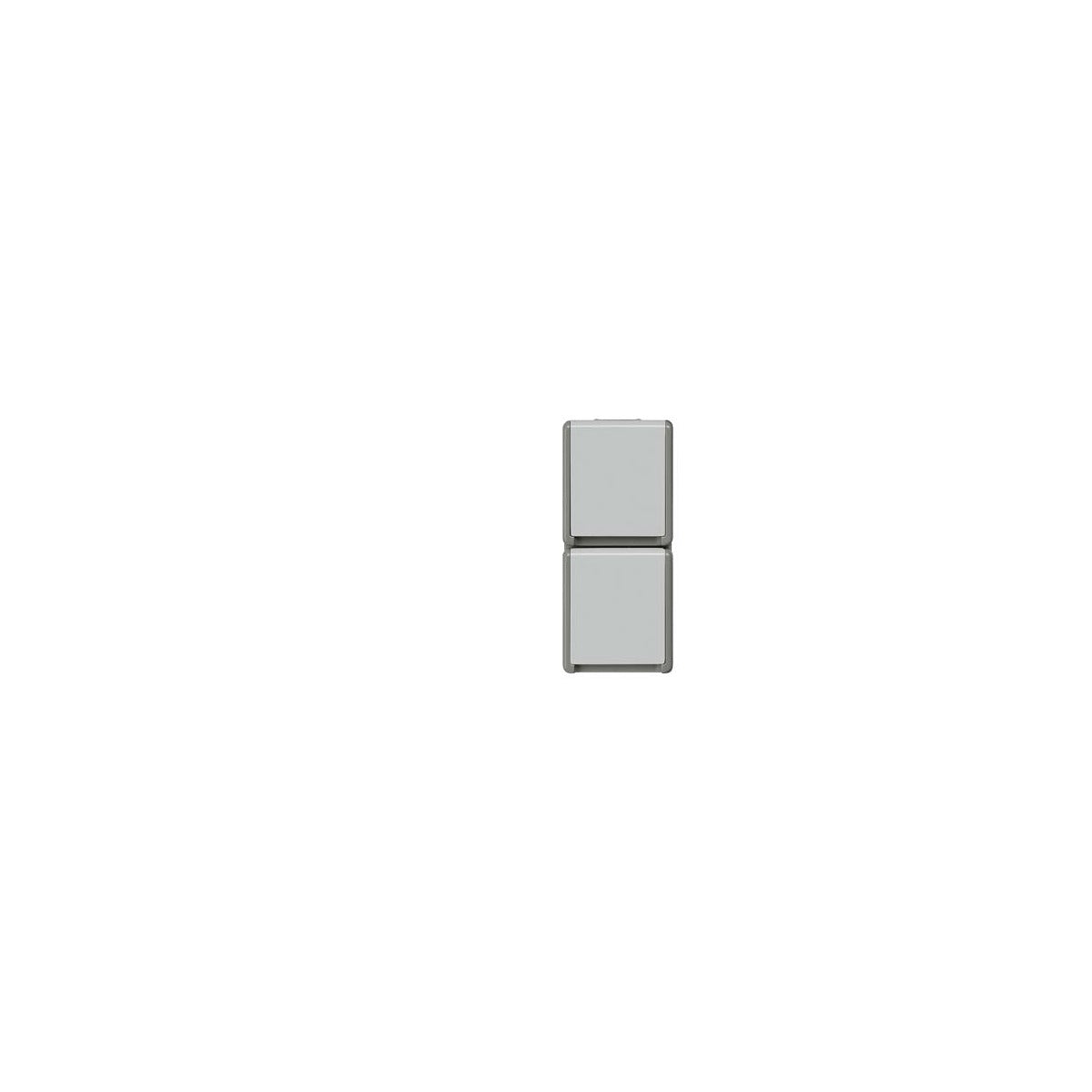 Doble base Schuko vertical BJC Siemens Delta IP44 – Ref. 5UB4724 - referencia 5UB4724