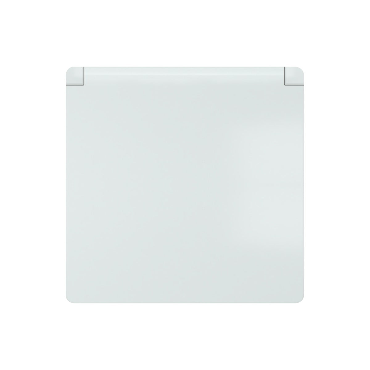 Tapa abatible Schuko BJC Siemens Delta Miro blanco polar – Ref. 5UH10884WH - referencia 5UH10884WH