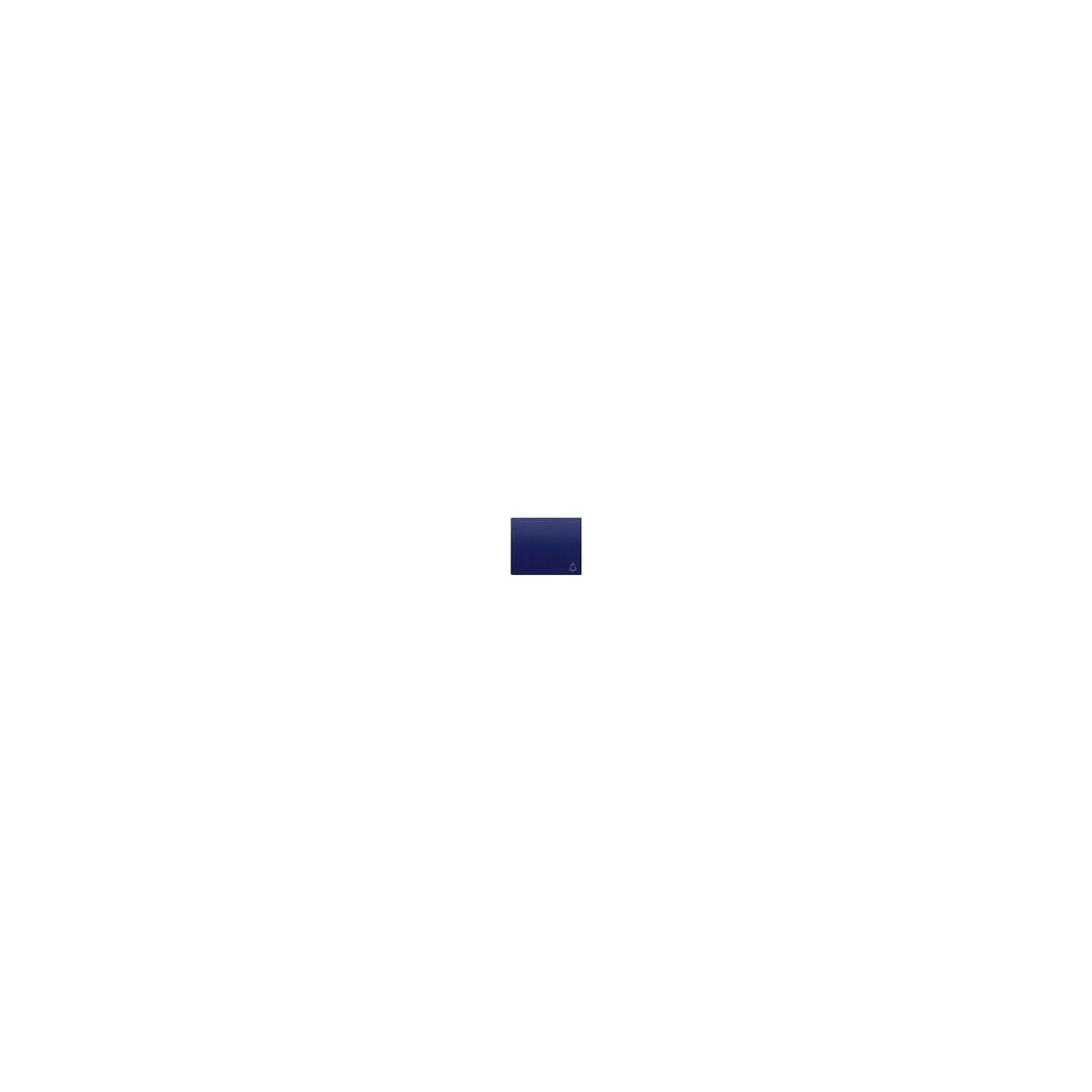 Tecla de timbre BJC Iris azul Ming – Ref. 18716-AM - referencia 18716-AM