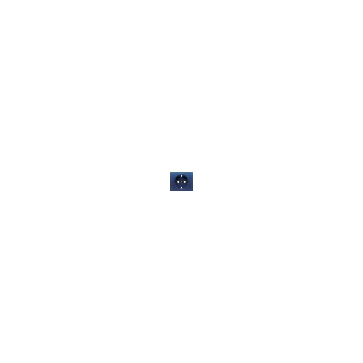 Tapa Schuko de seguridad BJC Iris azul Ming – Ref. 18724-AM - referencia 18724-AM
