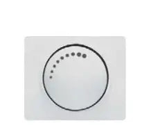 Tapa para regulador BJC Iris blanca – Ref. 18748