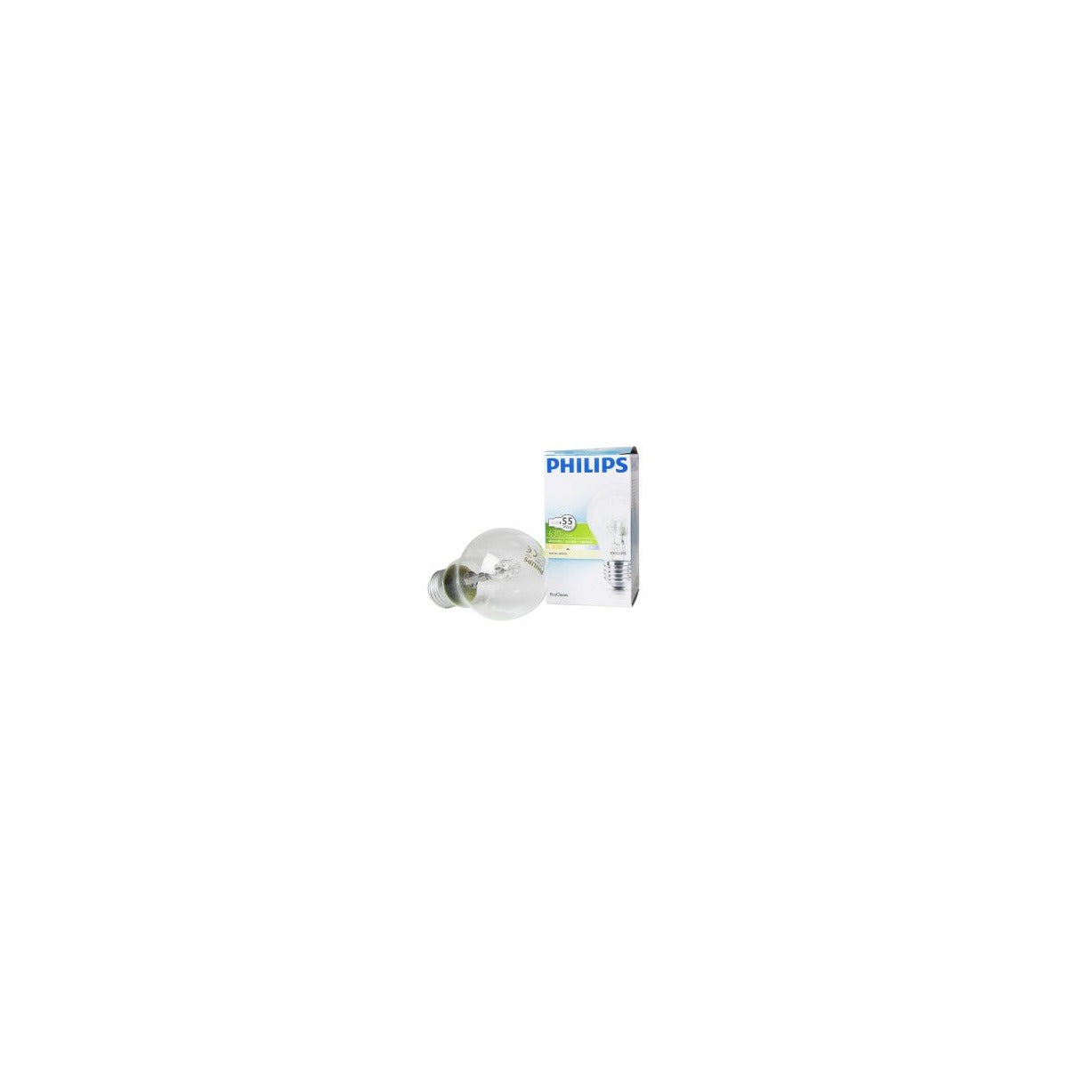 Lámpara halógena Philips EcoClassic 42 W E27 A55 clara – Ref. 25171506 - referencia 25171506