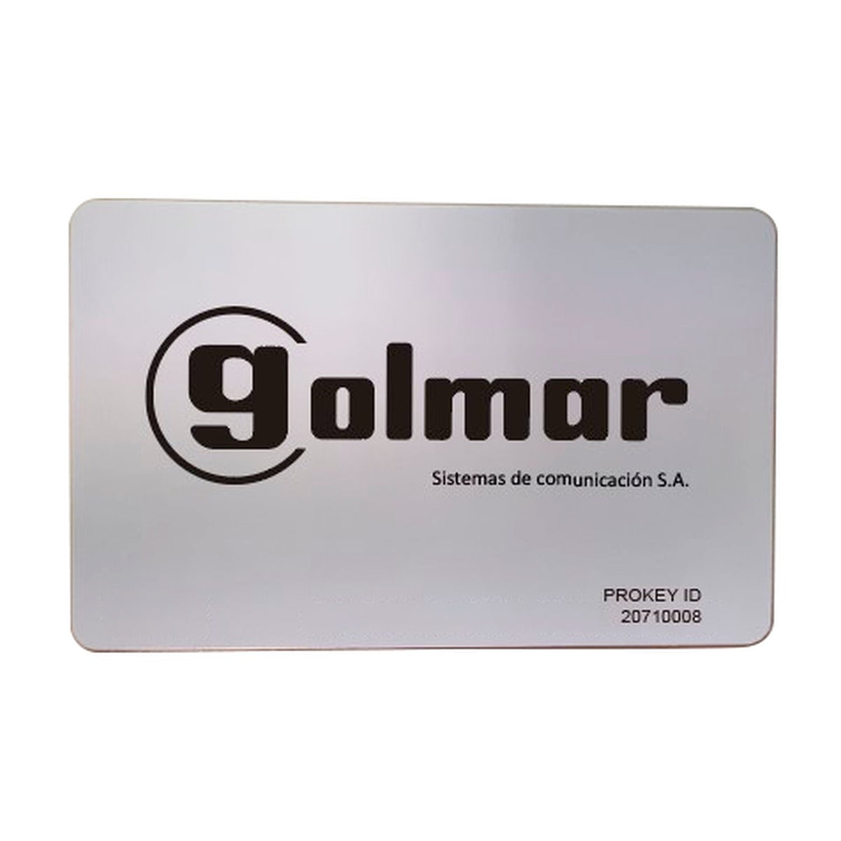 Tarjeta de proximidad Golmar PROKEY ID 125 kHz – Ref. 20710008 - modelo PROKEY ID