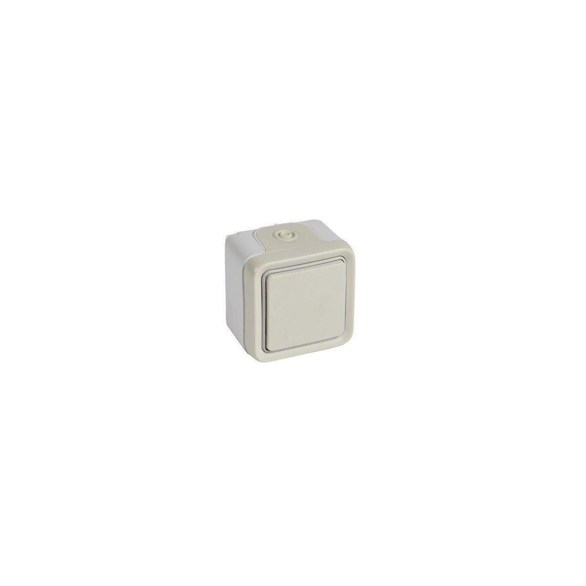 Conmutador de superficie Legrand Plexo blanco IP55 10 AX – Ref. 069751 - modelo 069751