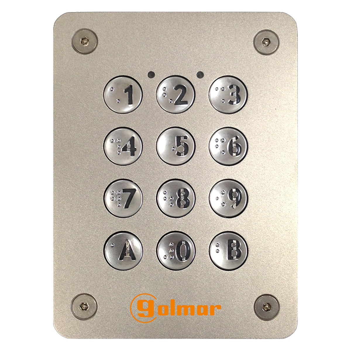 Teclado antivandálico Golmar GM-KR-IPOP para iP Opener – Ref. 20780215 - modelo GM-KR-IPOP