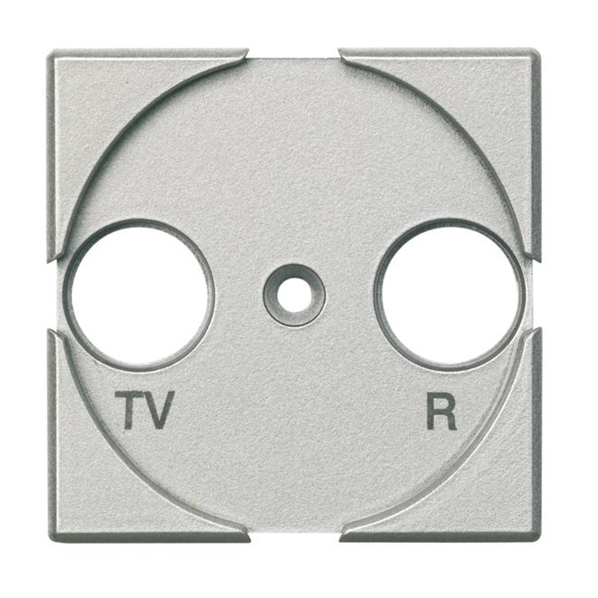 Frontal TV-R BTicino Axolute Tech de 2 módulos – Ref. HC4204 - referencia HC4204