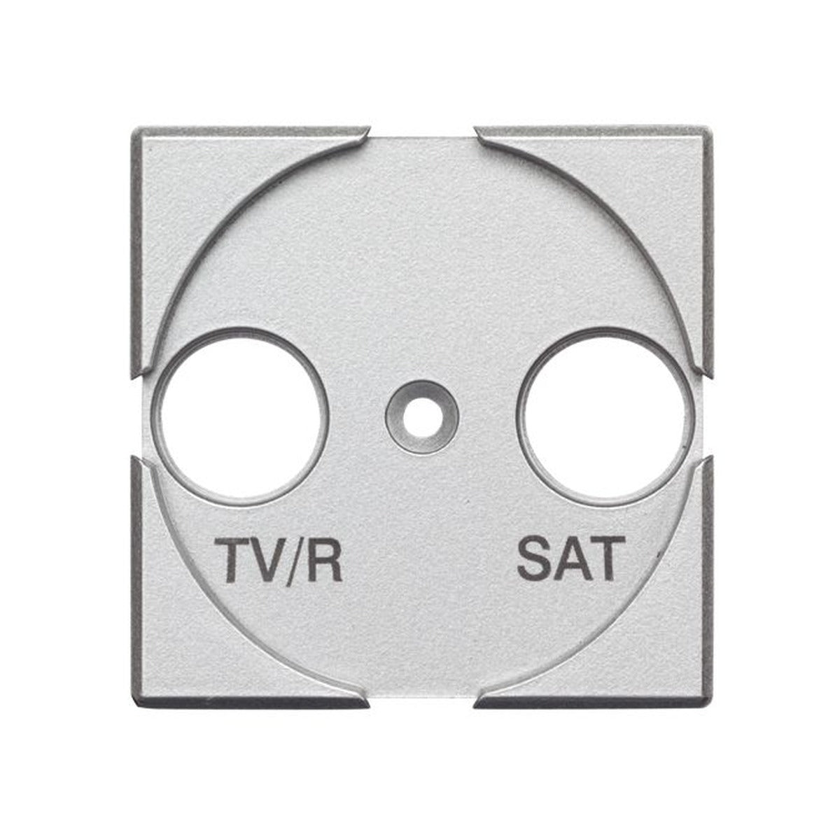 Frontal TV/R-SAT BTicino Axolute Tech de 2 módulos – Ref. HC4212 - referencia HC4212