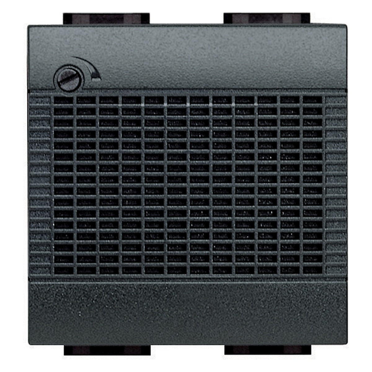 Sonería electrónica BTicino Livinglight antracita 12 V de 3 melodías – Ref. L435512 - referencia L435512
