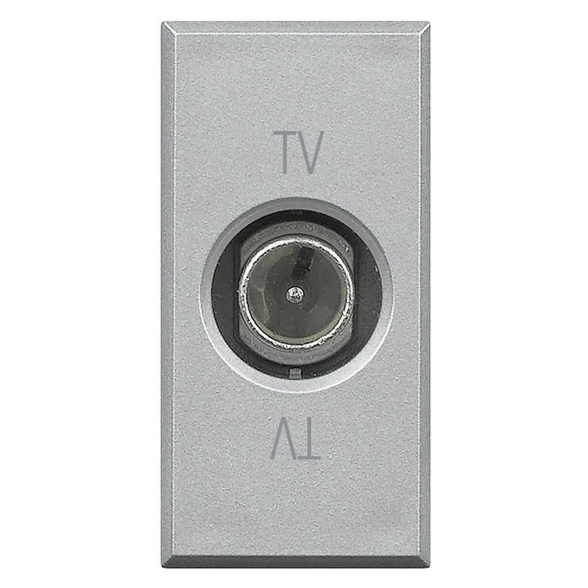 Base coaxial TV-SAT BTicino Axolute Tech terminal de 1 módulo – Ref. HC4202P/T - referencia HC4202PT